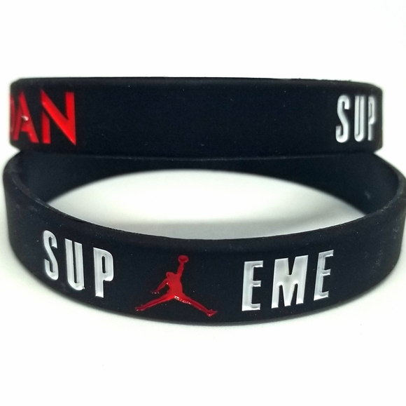 Air Jordan Silicone Wristband Bracelet 4 Pieces - Picture 8 of 12